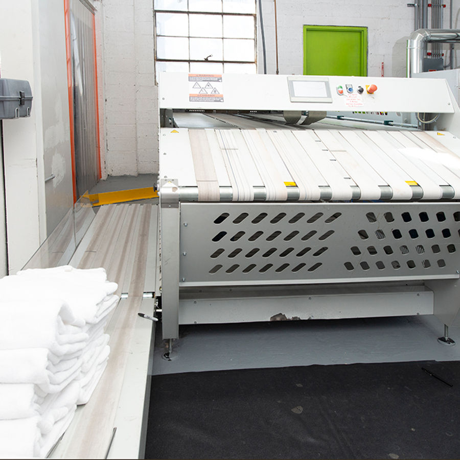 White Glove laundry facility exterior